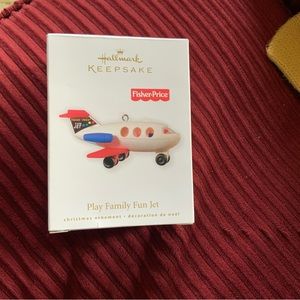 Hallmark Keepsake Ornament Play Family Fun Jet